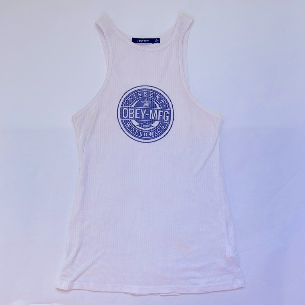OBEY N89 MUSCLE HIGH NECK TANK